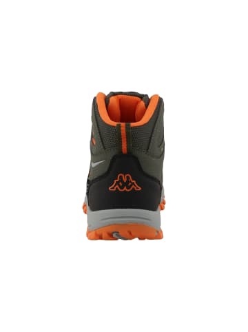 Sneakers High in khaki/orange