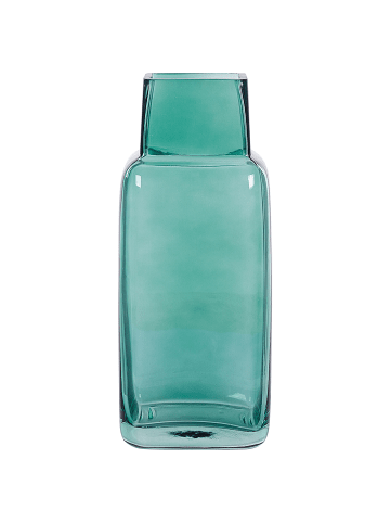 Blumenvase MERBAKA in Grün - (W) 10 x (H) 26 x (L) 10 cm