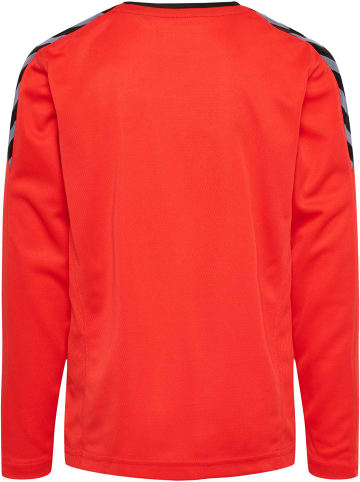 T-Shirt Hmlauthentic Kinder in FIRE RED