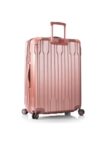 Xtrak 4 Rollen Trolley L 76 cm mit Dehnfalte rose gold