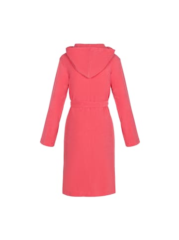 Bademantel mit Kapuze Homewear in coral