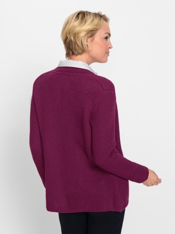 Strickjacke in malve