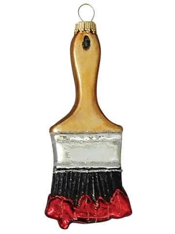 Baumschmuck-Glasornament in Bunt