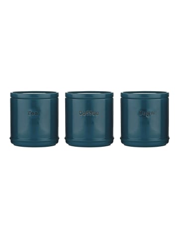 ACCENTS Vorratsdosen, 3er Set, petrol, 750 ml