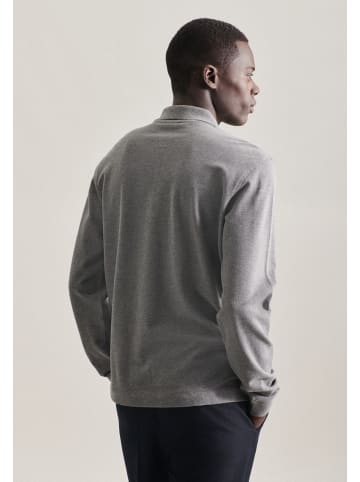 Polo Slim in Grau