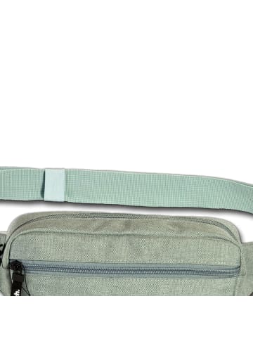 Gürteltasche Polyester grün, mint ca. 23cm