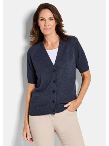 Damen Cardigan in Pink, Halbarm in marine