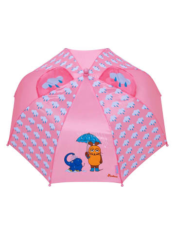 3D Regenschirm die Maus & Elefant in Rosa
