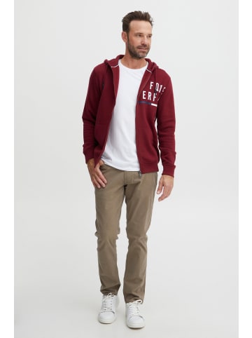 Kapuzensweatjacke FQAlbert in Rot