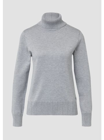 Strickpullover  in  9400_grau meliert