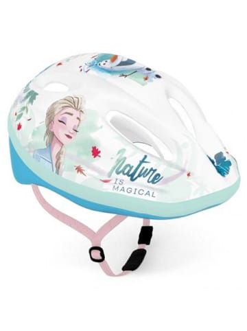 Disney Frozen Kinderhelm Fahrradhelm für Kinder mit Frozen-Design in weiß