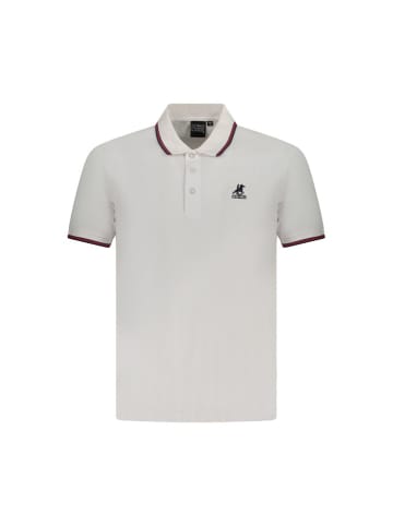 Weiß Baumwolle Herren Polo Hemd
