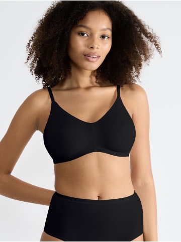 Bügelloser BH GO Daily Cotton Soft in Black