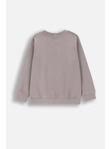 T-Shirt mit langen Ärmeln in grau