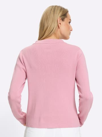 Cardigan in rosé