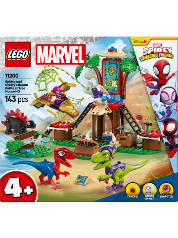 Showdown am Baumhaus: Spidey-Rex vs. Gobby-Raptor in Mehrfarbig ab 4 Jahre