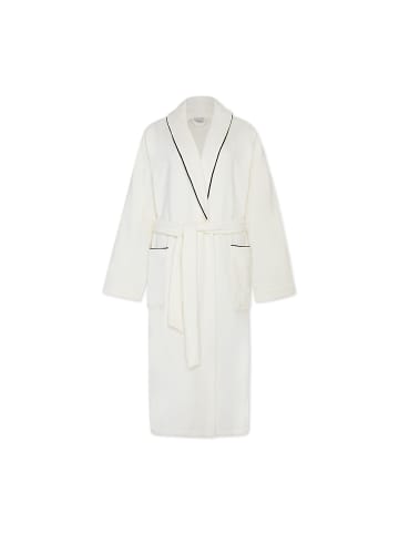 Schalkragenmantel Homewear in ivory