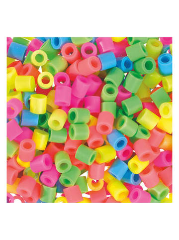 Jumbo Beads Bügelperlen Ø 10mm, 600 Stk., Pastell Mix - ab 3 Jahren
