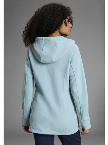 Fleecejacke in türkis