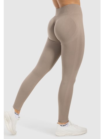 Leggings Infinite Scrunch in Hellbraun
