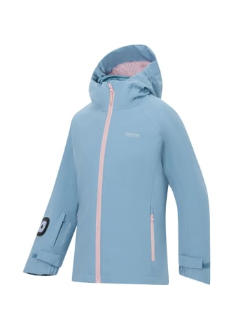 Trektain 3 in 1 Jacke / Outdoorjacke Wasserdicht mit Kapuze in hellblau