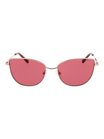 Damen Sonnenbrillen Katzenauge Roségold