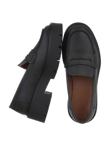 Halbschuh in Schwarz