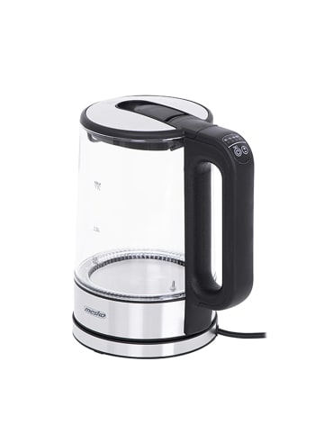 MS 1301 Wasserkocher 1,7 L - 2200 W mit Temperaturregelung in Schwarz