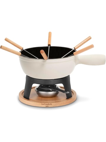 Mont Blanc  La Fonderie 1890 Fondue Set in Holz-Optik