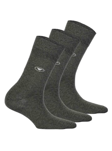 Socken 3er Pack in Anthrazit