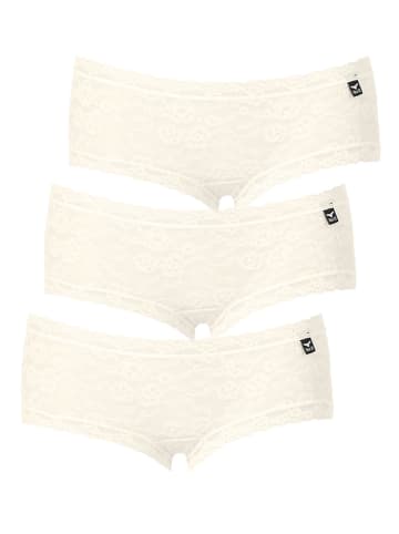 3er Pack Panty in ivory