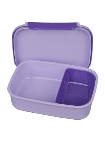 Magic Horse Brotdose blau Kinder Lunchbox Pausenbox für Alltag in Lila