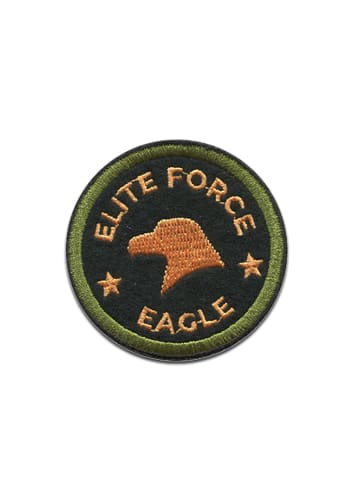 Elite Force Eagle Militär Abzeichen ArmyApplikation Bügelbild inGelb