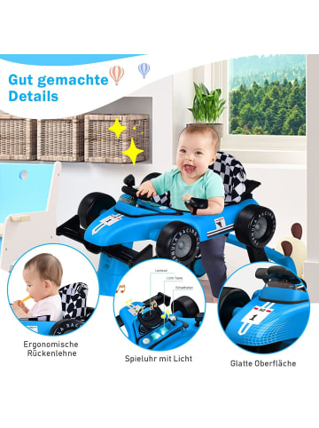 4 in 1 Lauflernwagen in Blau