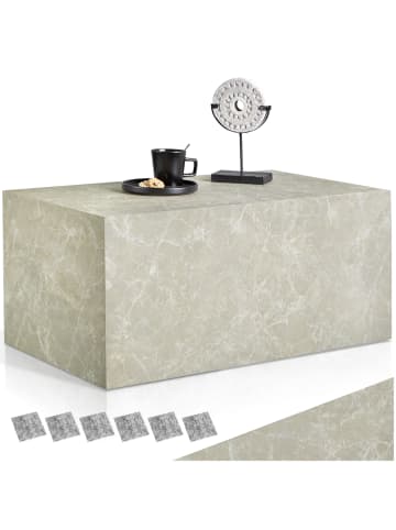 Beistelltisch Inkl. Bodenschoner, Belastbarkeit 45 kg, 90 x 50 x 40 cm