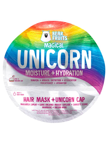 Haarmaske & -haube "Unicorn" (10 St.)