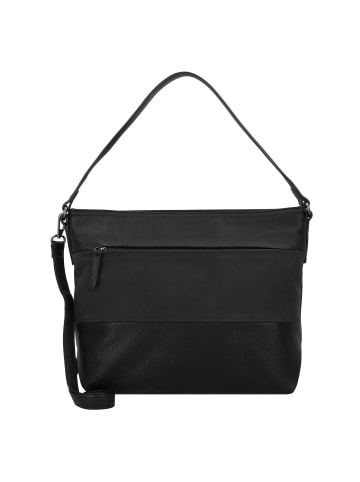 Nicolina Schultertasche 35 cm mixed black