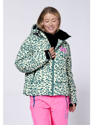 Skijacke in Grau