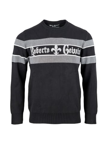 Classic Strickpullover Schwarz