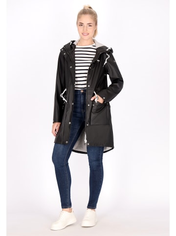 Damen Regenmantel in Schwarz