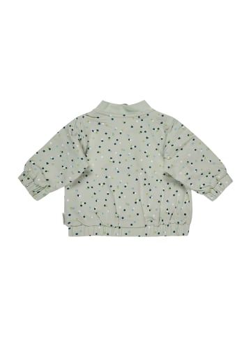 Babyjacke Konfetti in puder green