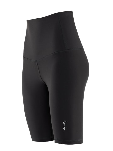 Functional Comfort High Waist Biker Shorts HWL412C in schwarz