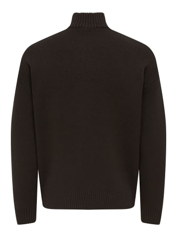 Strickjacke in Coffee Bean 1