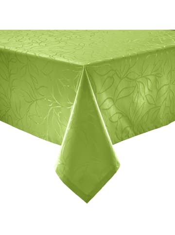 Jacquard, Baumwollmischung Outdoor-Tischdecke Terrassa in apfelgrün