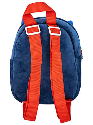 Kinderrucksack Sonic The Hedgehog Plüsch 3D (H) 22 cm in Blau