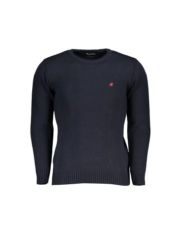 Blau Herren Pullover aus Acryl