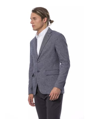 Blau Polyester Blazer