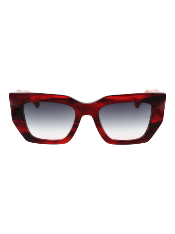 Damen Sonnenbrillen Katzenauge Rot