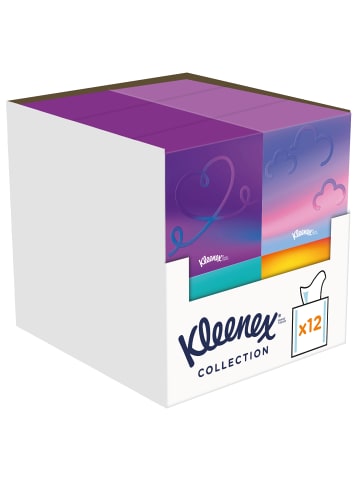 Kosmetiktücher Taschentücher Boxen 3-lagig Collection Würfel 12 x 48 Stk