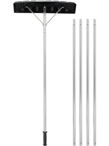 Schneeschieber 148-609cm in Schwarz